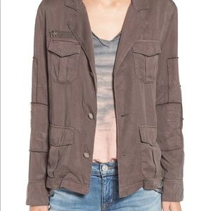 Pam & Gela Embellished Military Jacket